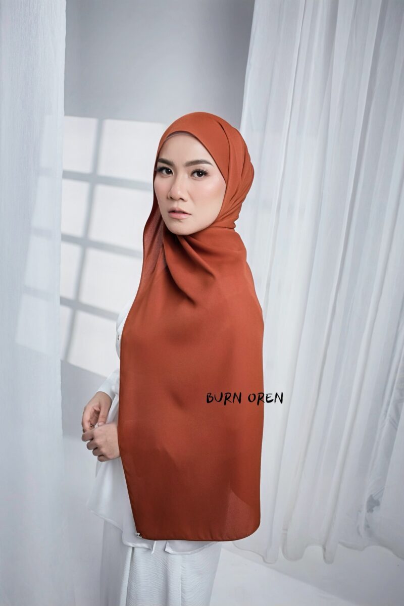 Korean Chiffon Shawl - BURN OREN